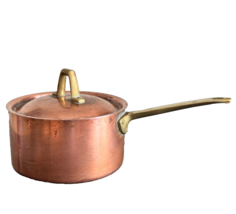 Paul Revere 1801 Copper Saucepan with Lid - £61.50 GBP