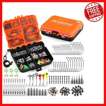 Ultimate 201pcs Fishing Gear Kit with Anti-Corrosion Accessories - Perfe... - $440.34 MXN