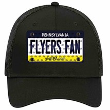 Flyers Fan Pennsylvania Novelty Black Mesh License Plate Hat - £22.83 GBP