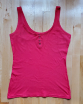 OP Girls Tank Top Red Sleeveless  Pullover Stretch Cotton Blend M 7-9 - $13.56