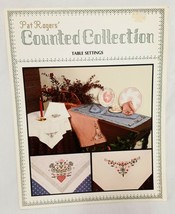 Counted Collection Table Settings Cross Stitch Pattern Leaflet Book Pat ... - $15.52