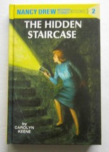 Nancy Drew #2 The Hidden Staircase ~ Carolyn Keene Flashlight Mystery HB Book - £3.64 GBP