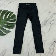 Outdoor Voices Womens Yoga Pants Size S Dark Gray Stripe 7/8 Length - £19.71 GBP