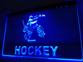 Hockey Training School Illuminated Led Neon Sign Home Decor, Lights Décor Art  - £20.77 GBP+