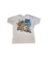 Fruit Of Loom Vtg 1993  Colorado Cougar Image West Xl Gray Tshirt - $40.00 CAD