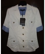 DOLCE &amp; GABBANA White SHORT SLEEVE TOP SHIRT Size 40 IT NEW - $401.81 CAD