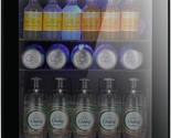 Antarctic Star Mini Fridge Cooler - 70 Can Beverage Refrigerator Glass, ... - $220.97