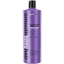 Sexy Hair Smooth Smoothing Conditioner Anti-Frizz 33.8oz 1000ml - £23.91 GBP