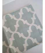 Blue Green Fynn Geometric Table Runner 13&quot; x 94&quot; Farmhouse Cottage - $9.45