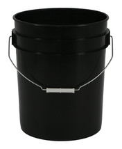 Gro Pro black plastic bucket 5 gallon 2 pack - $49.49