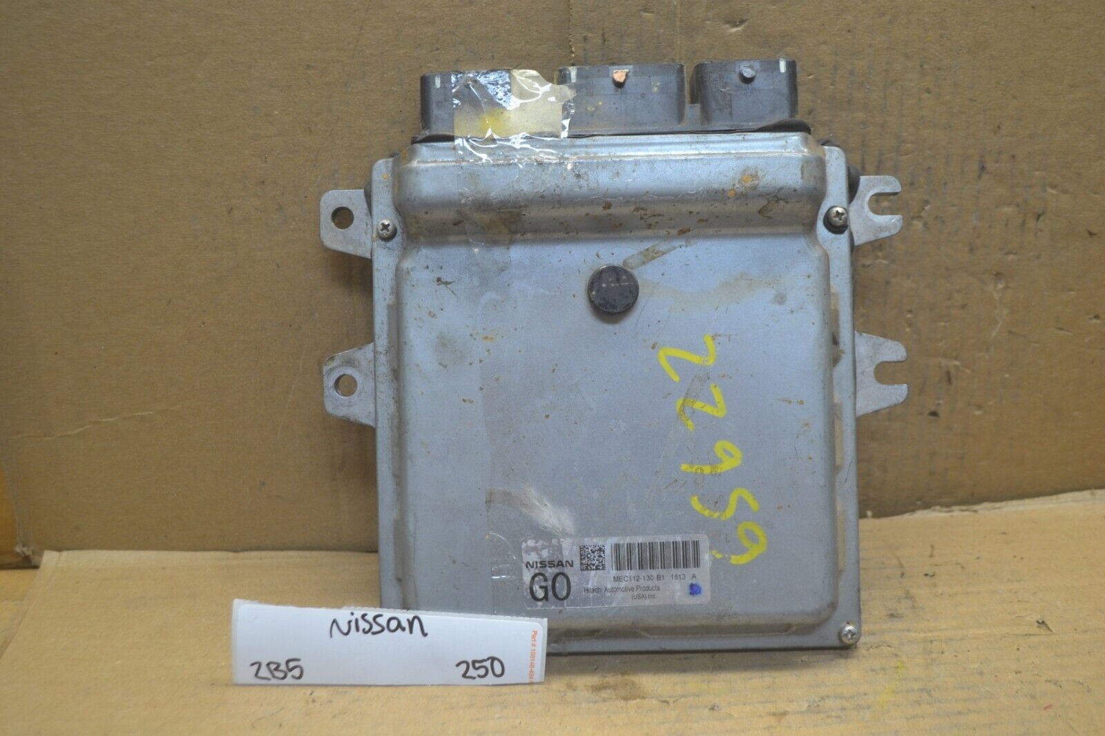 2011-2012 Nissan Altima 2.5L Engine Control Unit ECU MEC112130B1 Module ... - $7.99