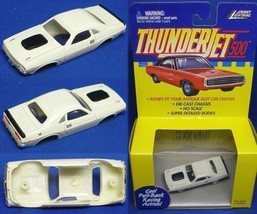 1999 Jl T-Jet Slot Car Clone Body White Dodge Challenger Vanishing Point Star ! - £11.75 GBP