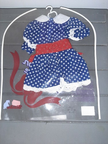 Vintage Baby girl Doll Dress OUTFIT FOR 16 1/2" to 18" Doll by Simba Item image 3