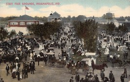 Indiana~Indianapolis State Fair GROUNDS~1910s Postcard - £7.32 GBP