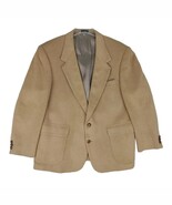 Stafford Country Collection Men&#39;s 46R Camel Hair Beige Blazer Sports Coa... - $31.35