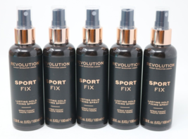 Makeup Revolution Sport Fix Fixing Spray, 100ml / 3.38oz - 5 pack - £33.34 GBP