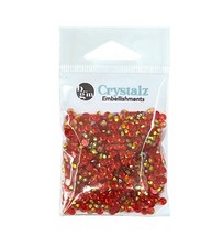 Buttons Galore Crystalz Clear Flat Back Gems Cherry - £9.37 GBP