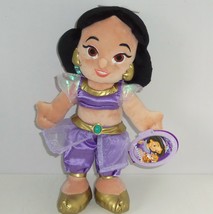 Disney Princess Little Jasmine Plush Doll Fairy Tales Baby Theme Parks - £27.63 GBP