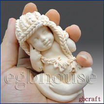 3D Silicone Soap Mold - Lifelike Baby Mia(2 parts assembled mold)-free shipping - £29.94 GBP