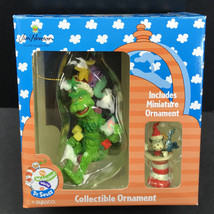 Enesco Wubbulous World of Dr Seuss 1997 The Grinch Collectible Ornament ... - £19.40 GBP