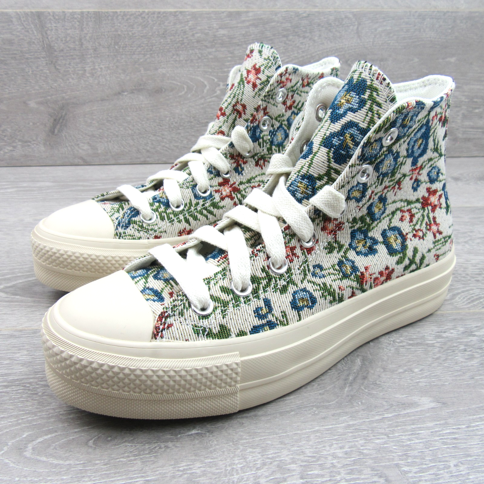 Converse CTAS Lift Platform Floral Tapestry Women's Size 8 Shoes NEW A11992C Item image 4