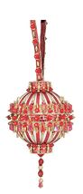 The Cracker Box Christmas Ornamnt Kit Golden Oldie Ballooning Over Burgundy - $68.00