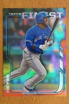 2014 Topps Finest Refractor #95 Jose Reyes Toronto Blue Jays Baseball Card - $1.97