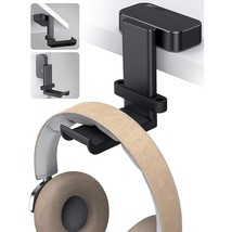 Headphone Stand, Sticky Headset Hanger - 360 Degree Rotation Earphone Adhesive H - £19.23 GBP