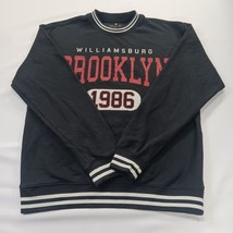 Goodie Two Sleeves Williamsburg Brooklyn 1986 Men's Black Sweatshirt Size Small image 15