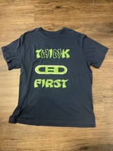 George Think CBD First Graphic T Shirt Size XL (46-48) Short Sleeve - £5.34 GBP