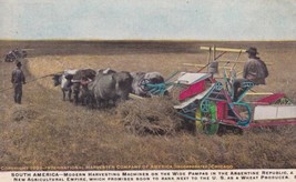 Argentina South America International Harvester Farm Equipment 1909 Postcard D29 - £2.35 GBP