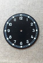 Vintage Swiss Military Style Black Dial 31mm - $47.50