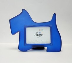 Scottish Terrier Schnauzer Dog Lover Blue Photo Picture Frame 3&quot; x 2&quot; St... - $15.84