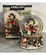 Kirkland Revolving Base Musical Snow Globe I Wish You a Merry Christmas ... - $103.30 CAD