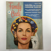 VTG Family Circle Magazine March 1956 John Frederics Hat for Easter No Label - £11.16 GBP