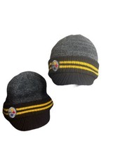 2 Pittsburgh Steelers NFL On  Feild Reebok Beanie Knit Hat 1 Adult Sz/ 1... - €14,56 EUR