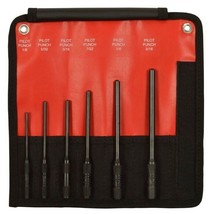 Mayhew Pro 6 Piece Roll Pin Pilot Punch Set Made in the USA - £76.61 GBP