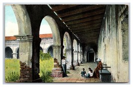 Corridor Arches Mission San Juan Capistrano California CA  DB Postcard H25 - £2.28 GBP