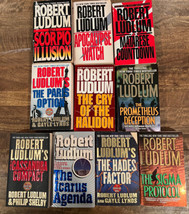 Lot Of 10 Robert Ludlum Crime Action Suspense Thrillers Pb Books - £9.20 GBP