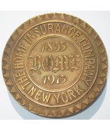 Hogar Seguros Co. Nuevo York 60 Año Aniversario Marca / Medallion- 1913 ... - £49.57 GBP