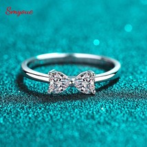 0.8ct Heart Cut Moissanite Ring for Women 4mm Lab Diamond Sparkles 100% Solid Si - £43.54 GBP