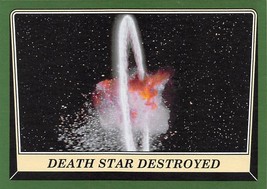 2016 Topps Star Wars Rogue One Mission Briefing GREEN #67 Death Star Destroyed - £0.70 GBP