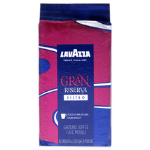 Gran Riserva Filtro Dark Roast Ground Coffee by Lavazza for Unisex - 8 o... - $11.54