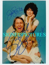 Threes Company Cast Signed Autograph 8x10 Rp Photo Suzanne Somers Dewitt Ritter - £15.89 GBP