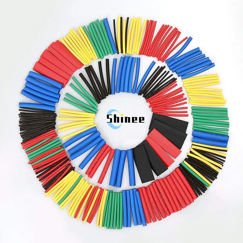 House Home 127-780pcs Heat-shrink Tubing Thermoresistant Tube Heat Shrink Wrappi - £19.61 GBP