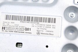 10-16 MERCEDES-BENZ W212 E350 E550 HARMAN/BECKER AMPLIFIER AMP E6191 image 11