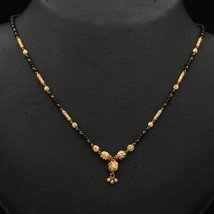22k Seal Best Gold 16.9cm Thread Necklaces Paternal mother For Mom Jewelry - £1,132.09 GBP