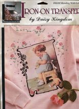 Daisy Kingdom Nostalgia Collection Iron-On Transfer ~ Mending With Love - £6.15 GBP