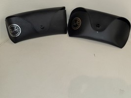 Ray-Ban lot of (2) Black Sunglasses Case -   CASES ONLY - - $13.10