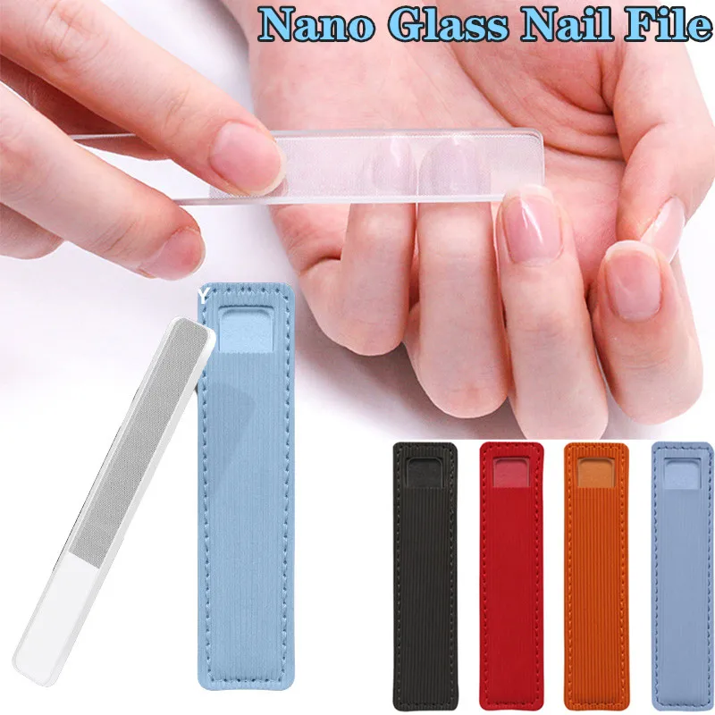 Sporting 4 Colors Double Side Nano For Girls Nail Manicurist Professional Sandin - £24.10 GBP